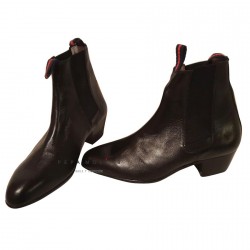 Professional flamenco boot for men in leather