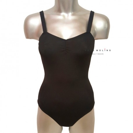 comprar barato maillot ballet tiranche ancho negro suplex medio